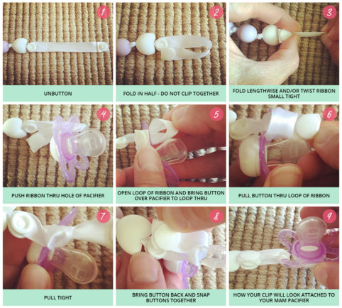 MAM Pacifier Instructions